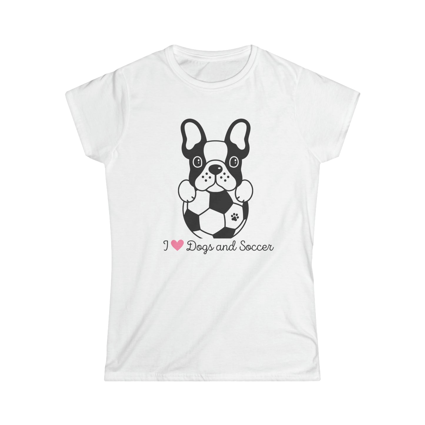 I Love Dogs and Soccer T-shirt