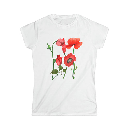 Poppy Flower Shirt