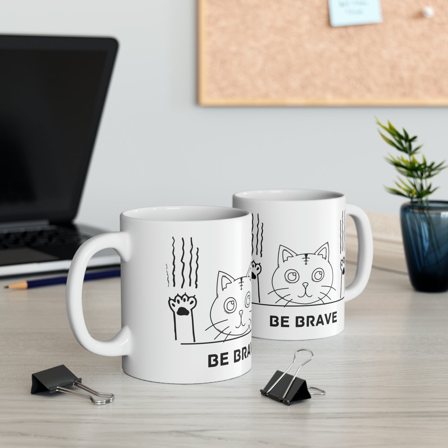 Be Brave Mug, 11oz