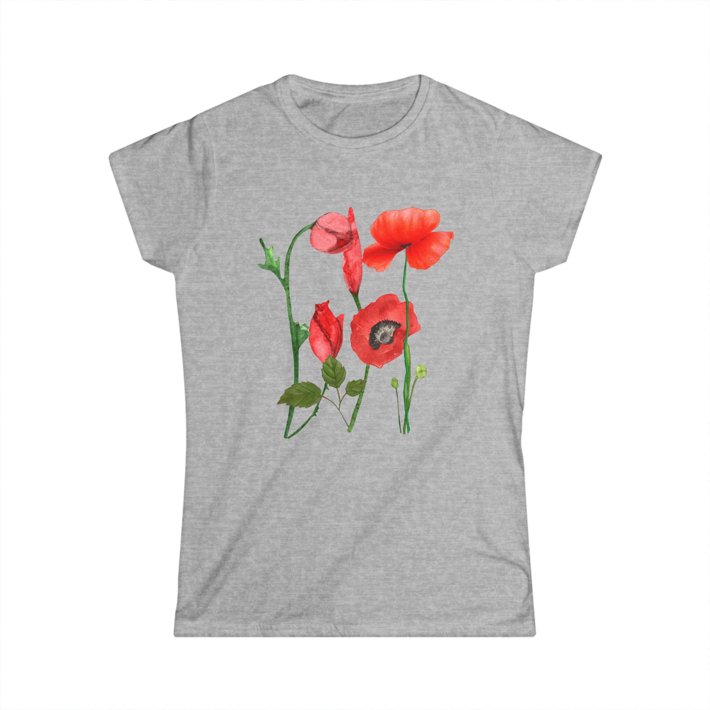 Poppy Flower Shirt