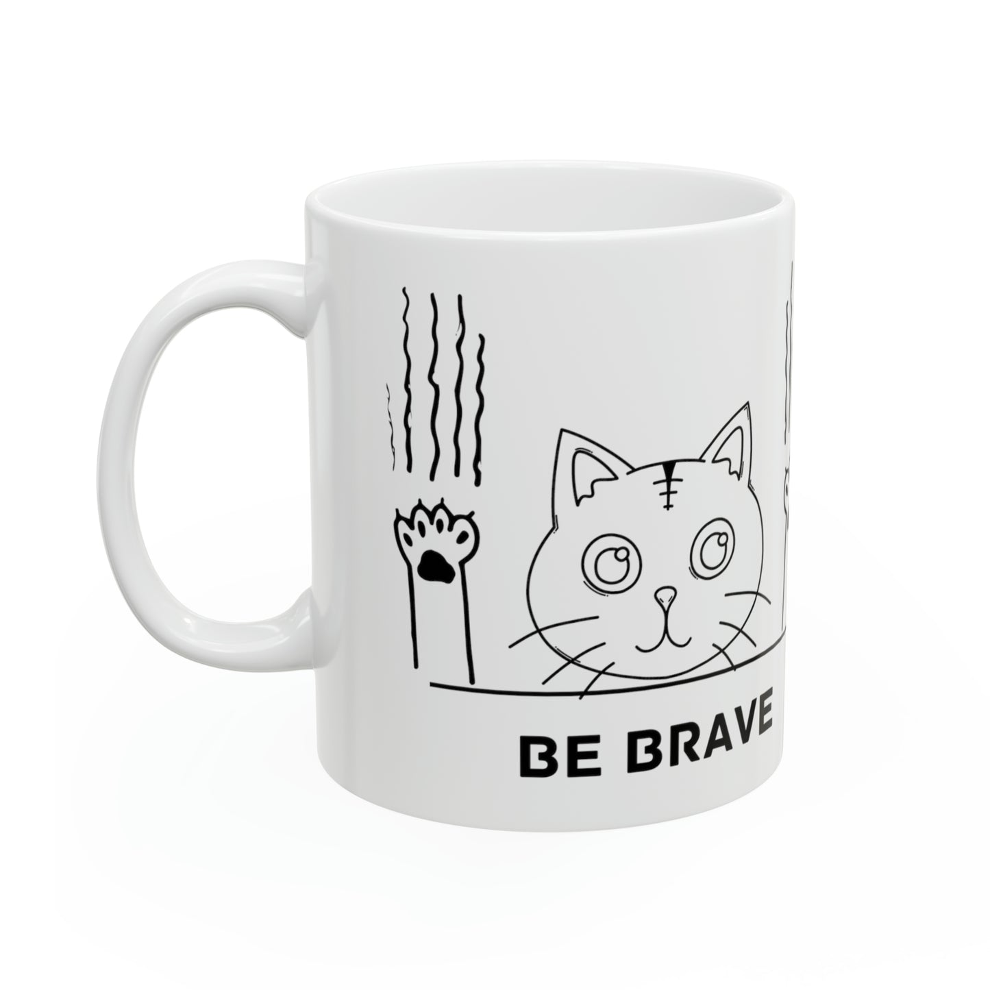 Be Brave Mug, 11oz