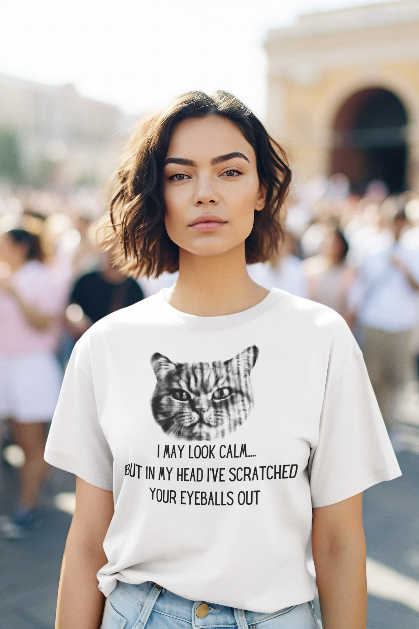 Angry Cat T-Shirt