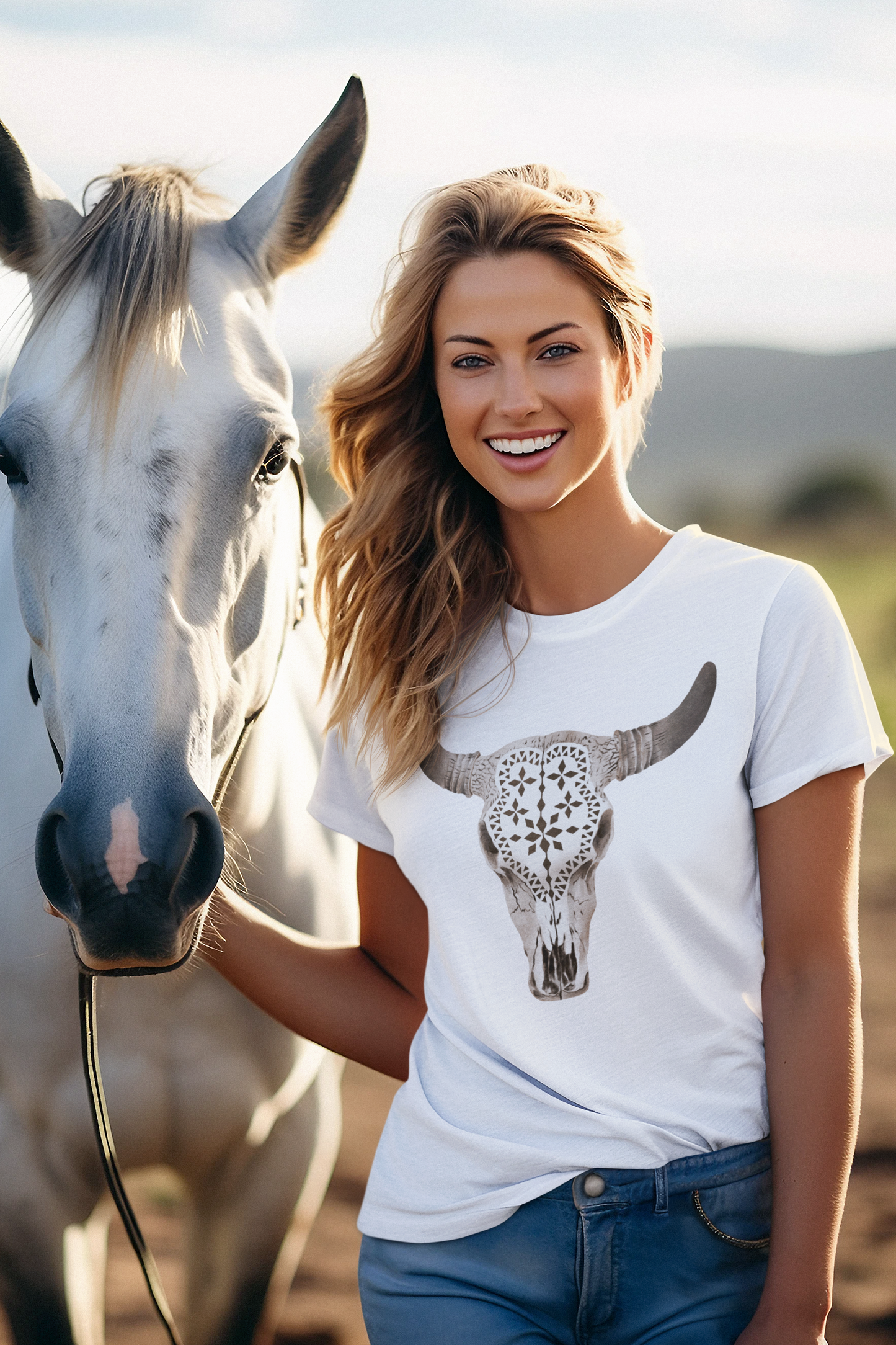 Cowskull Desert Shirt