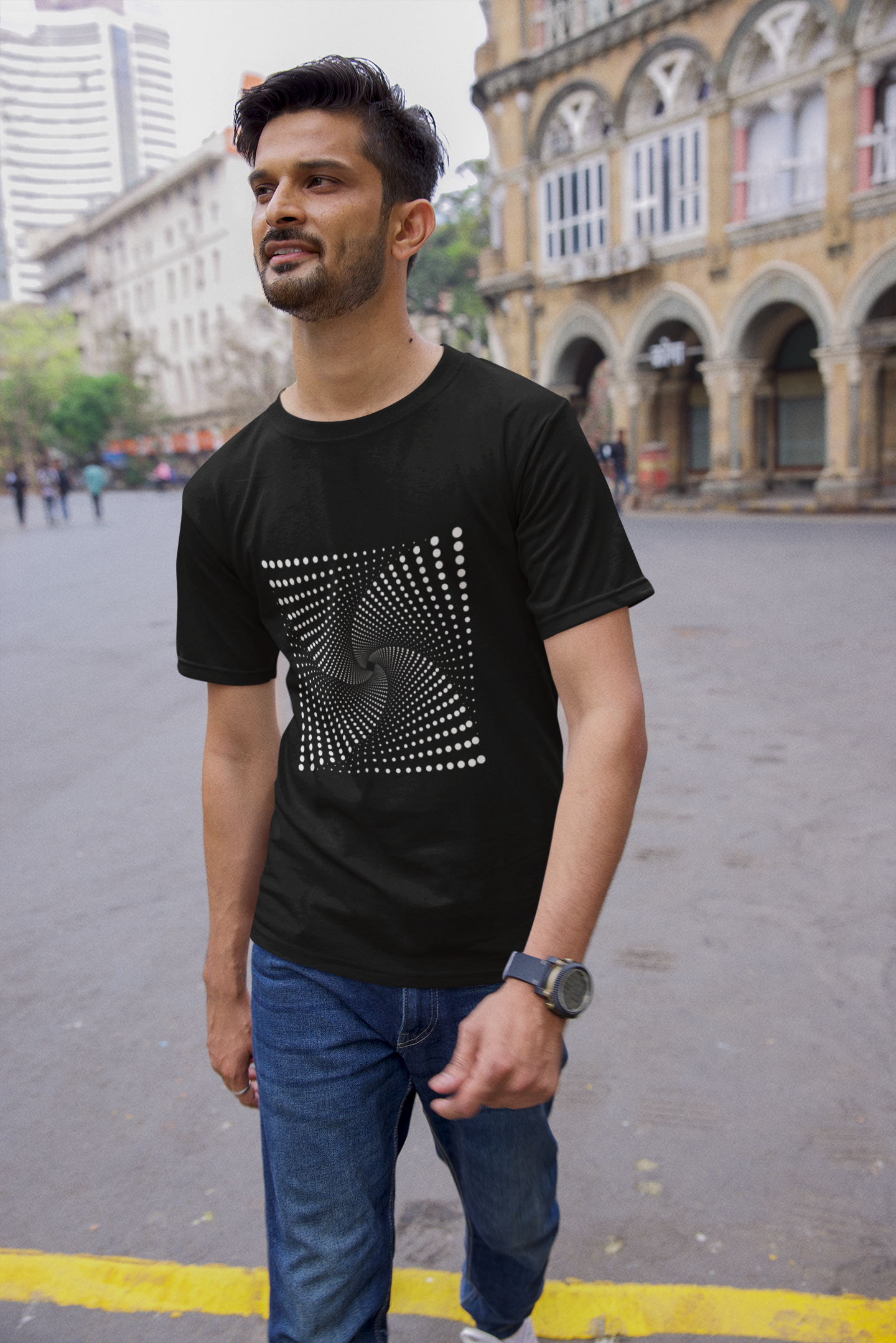 3-D Graphic T-Shirt